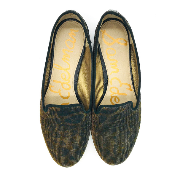 Sam Edelman Hurlie Smoking Leopard Loafers 7.5 - Picture 2 of 7